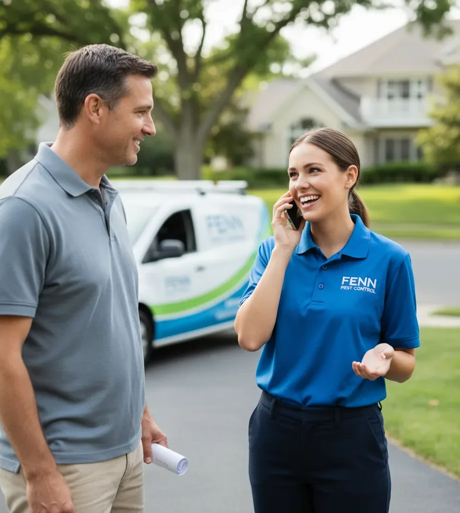 Fenn Pest Control customer support in North Collins